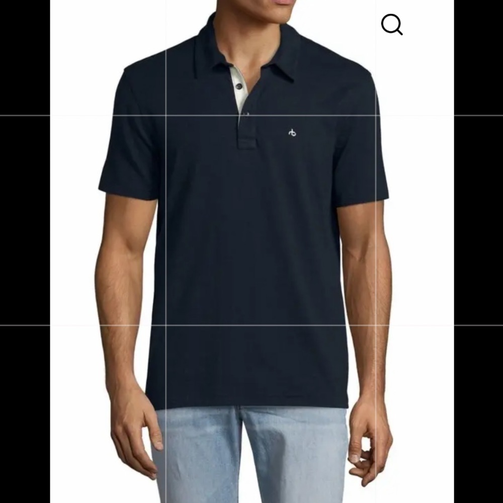 Rag & Bone Men’s Standard Issue Polo Shirt